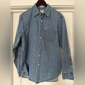 J. Crew Denim Button Down Shirt - M